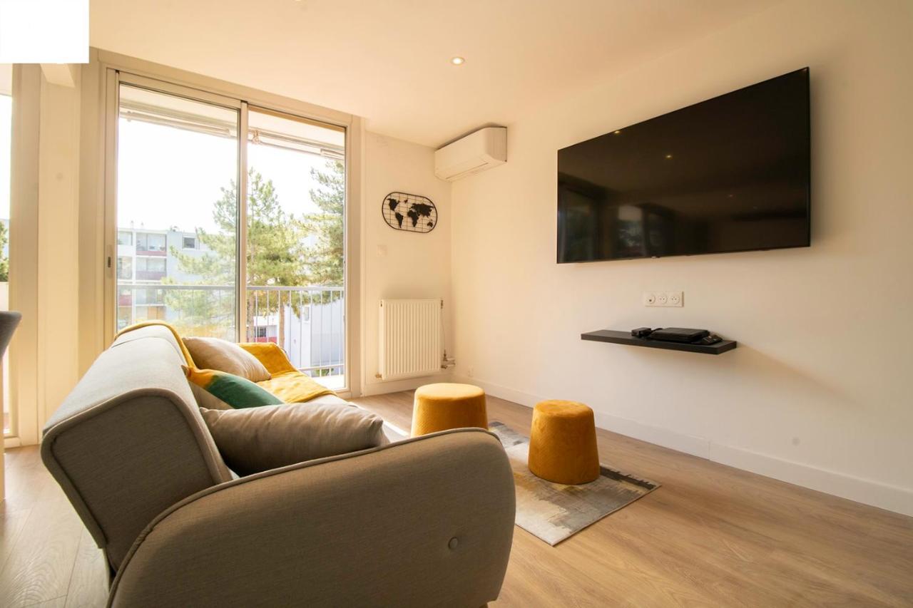 מונפלייה 005- Appartement 6 Chambres, Tramway, Parking,Clim מראה חיצוני תמונה