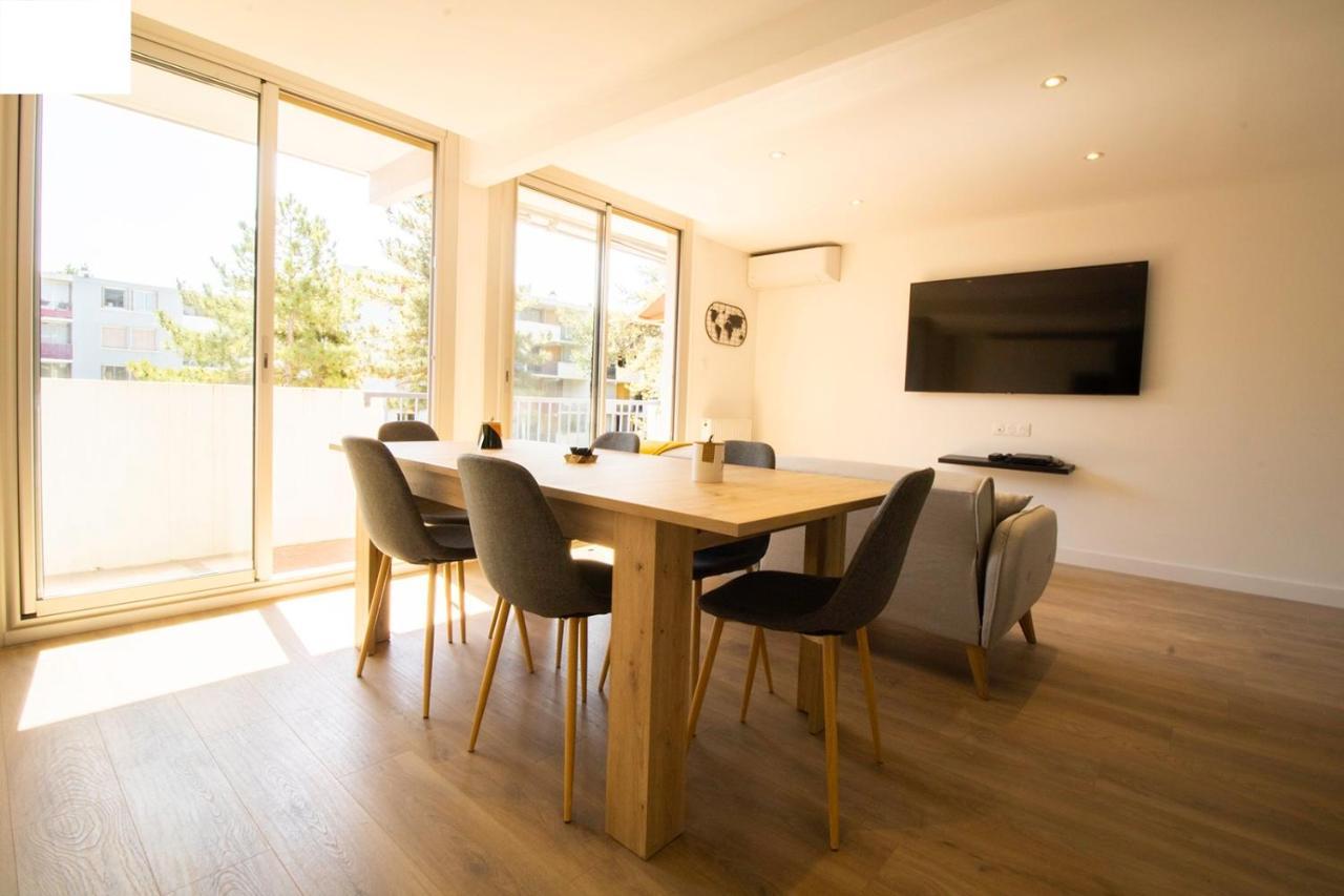 מונפלייה 005- Appartement 6 Chambres, Tramway, Parking,Clim מראה חיצוני תמונה